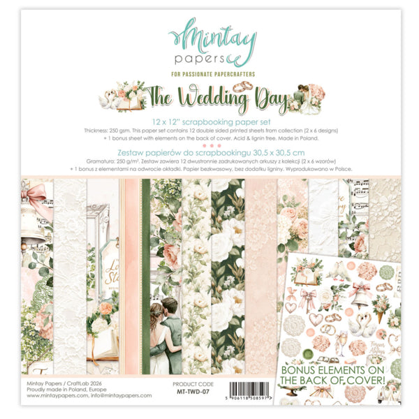 Mintay Papers The Wedding Day - Collection Kit