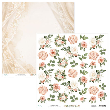 Mintay Papers The Wedding Day - Floral Paper