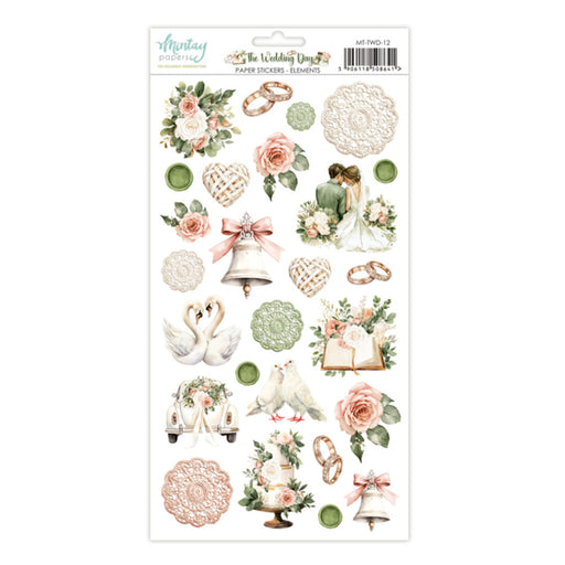 Mintay Papers The Wedding Day - Paper Stickers Elements