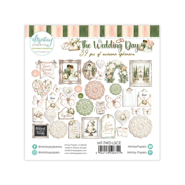 Mintay Papers The Wedding Day - Paper Ephemera