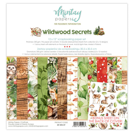 Mintay Papers Wildwood Secrets - Collection Kit