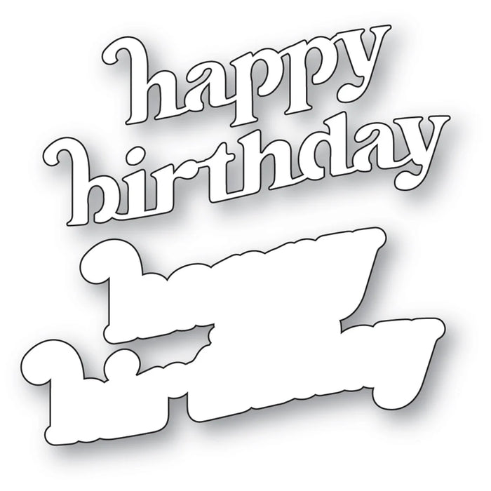 Memory Box Die - Cheery Happy Birthday