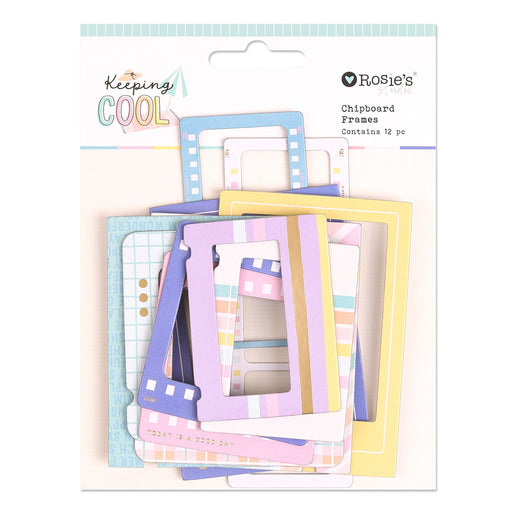 Rosie's Studio Keeping Cool - Chipboard Frames
