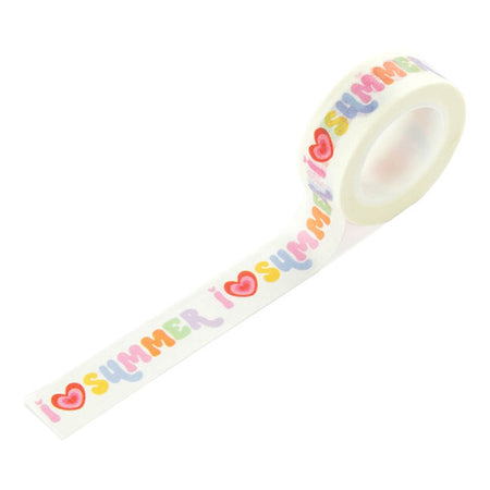 Echo Park Our Groovy Summer - I Heart Summer Washi Tape