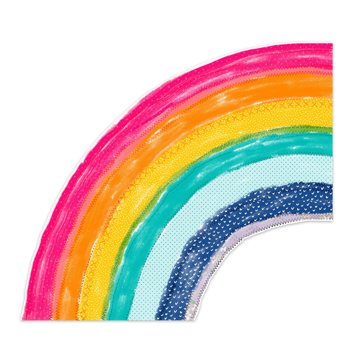 Pretty Little Studio You Are My Sunshine - Be A Rainbow 8" Die Cut Pap ...