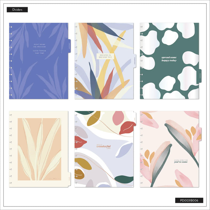 Me & My Big Ideas Happy Planner - Serene Shapes Big 18 Month Planner Jul 25 - Dec 26