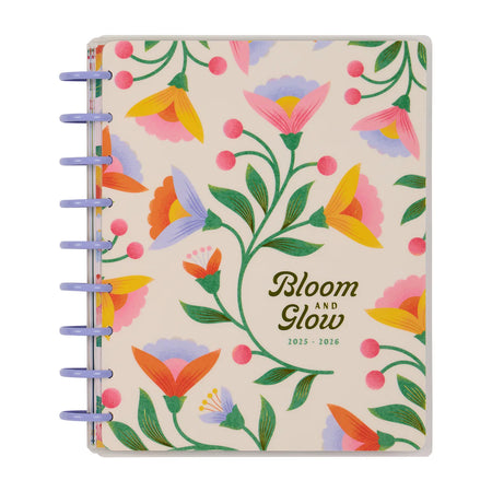Me & My Big Ideas Happy Planner - Bloom & Glow 18 Month Classic Planner Jul 25 - Dec 26