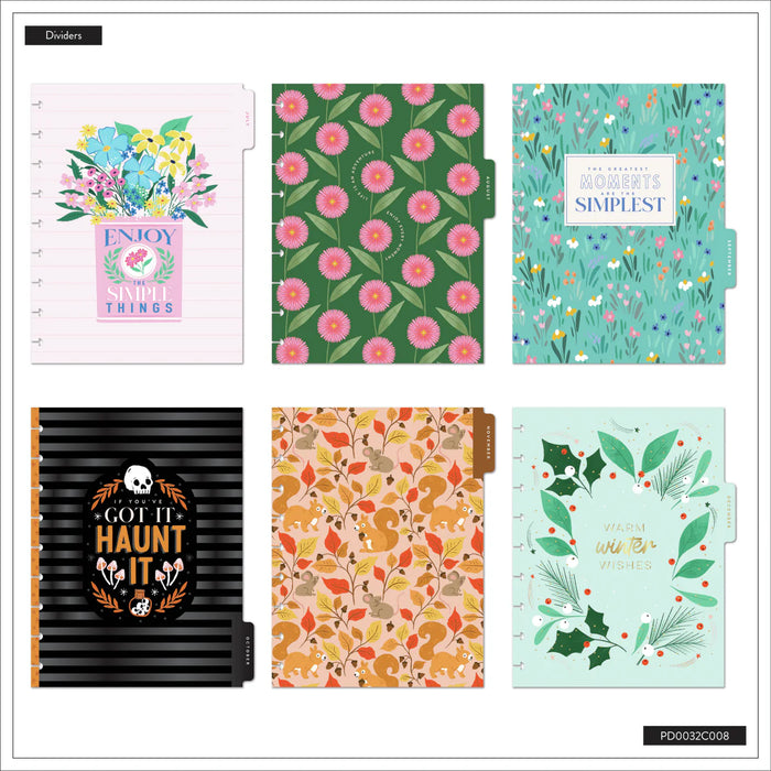 Me & My Big Ideas Happy Planner - Whimsical Seasons Classic 18 Month Planner Jul 25 - Dec 26