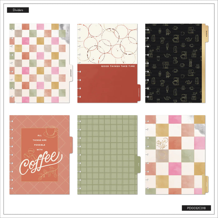 Me & My Big Ideas Happy Planner - Cafecore Classic 18 Month Planner Jul 25 - Dec 26