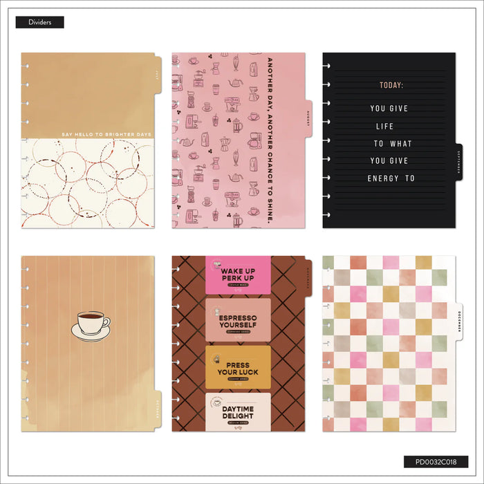 Me & My Big Ideas Happy Planner - Cafecore Classic 18 Month Planner Jul 25 - Dec 26