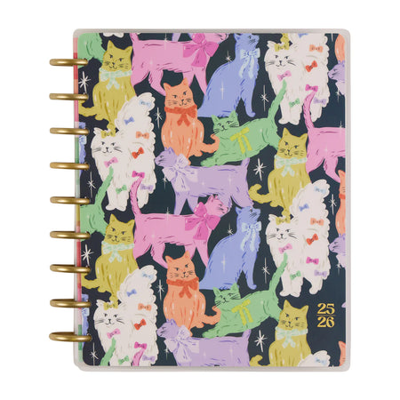 Me & My Big Ideas Happy Planner - Purr-Fect Year Seasonal Cats Classic 18 Month Planner Jul 25 - Dec 26