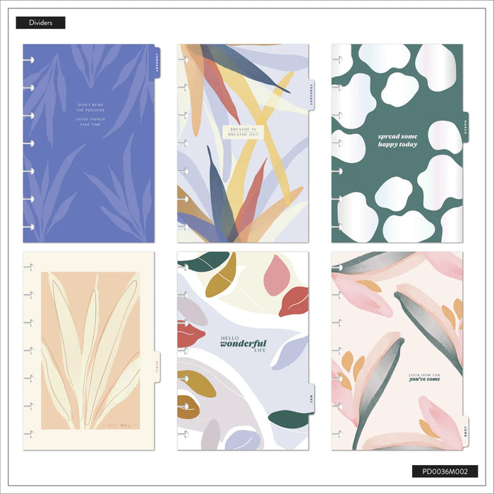 Me & My Big Ideas Happy Planner - Serene Shapes Mini 12 Month Planner Jul 25 - Jun 26