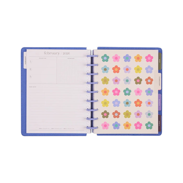 Me & My Big Ideas Happy Planner - Florescent Embroidery Classic 12 Month Planner Jan 26 - Dec 26