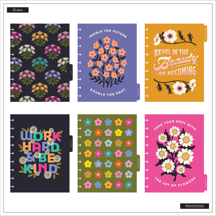 Me & My Big Ideas Happy Planner - Florescent Embroidery Classic 12 Month Planner Jan 26 - Dec 26