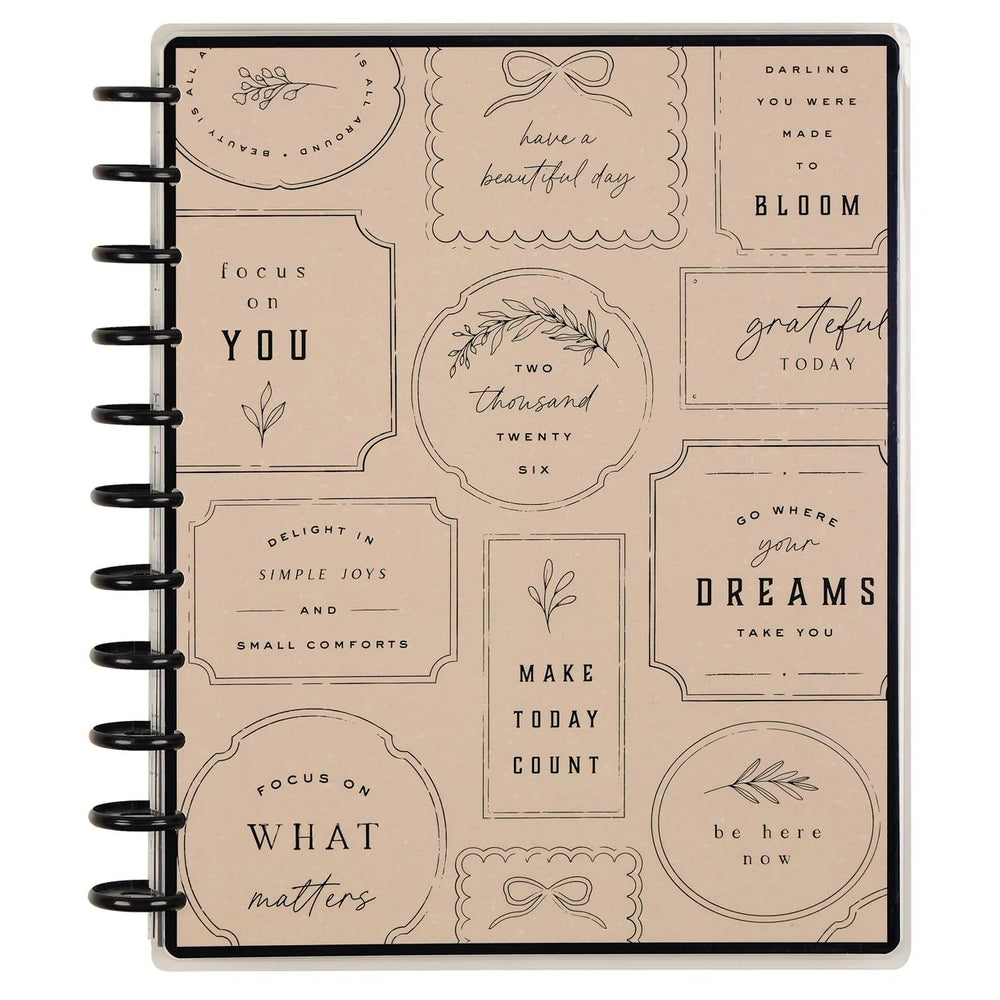Me & My Big Ideas Happy Planner - Heritage Charm Big 12 Month Planner Jan 26 - Dec 26