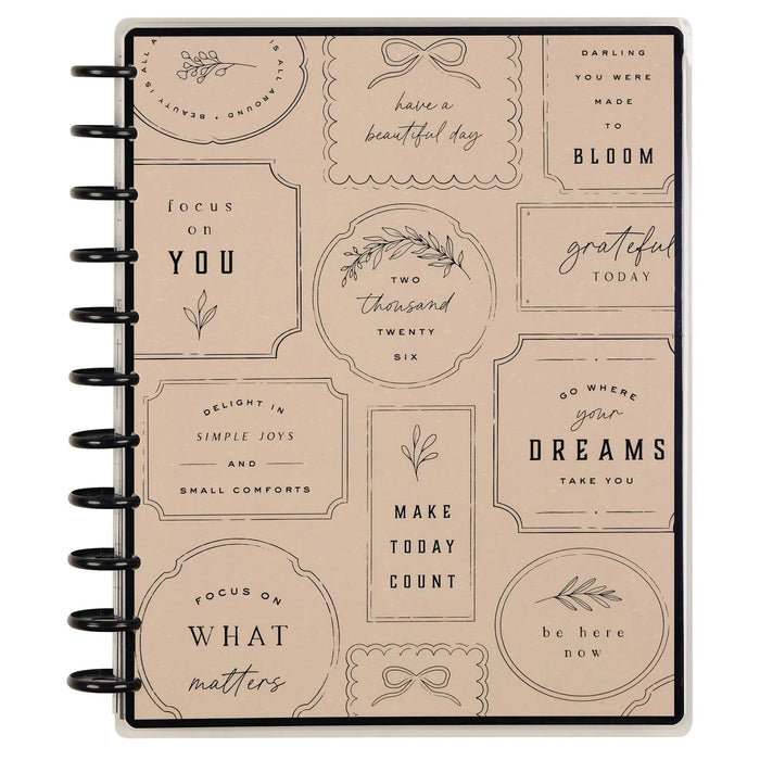 Me & My Big Ideas Happy Planner - Heritage Charm Big 12 Month Planner Jan 26 - Dec 26