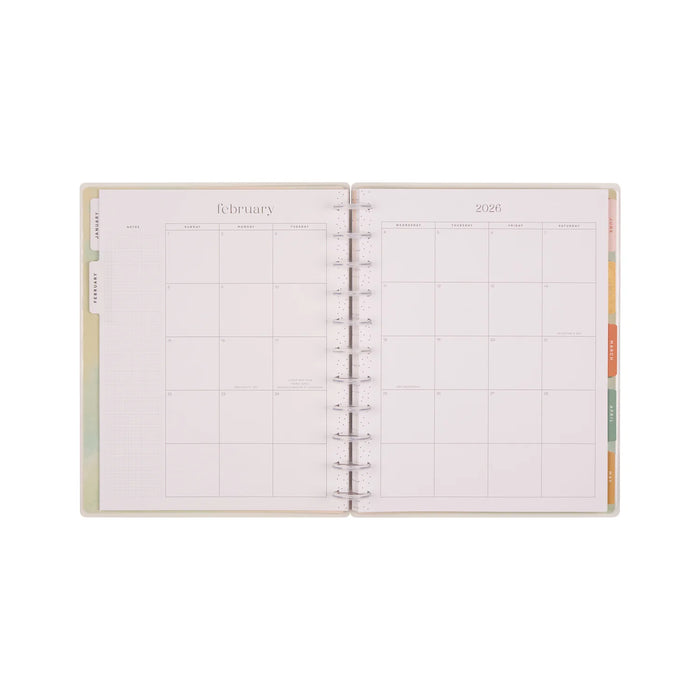 Me & My Big Ideas Happy Planner - Textured Canvas Budget Big 12 Month Planner Jan 26 - Dec 26