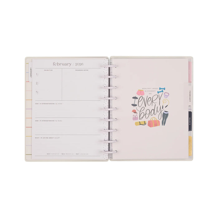 Me & My Big Ideas Happy Planner - Fitness Icons Classic 12 Month Planner Jan 26 - Dec 26
