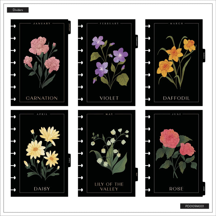 Me & My Big Ideas Happy Planner - Dark Garden Mini 12 Month Planner Jan 26 - Dec 26