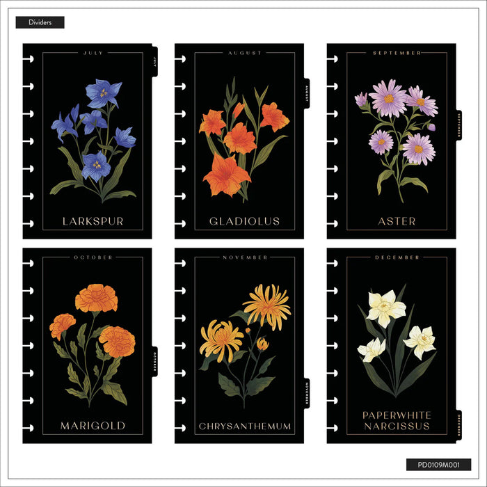 Me & My Big Ideas Happy Planner - Dark Garden Mini 12 Month Planner Jan 26 - Dec 26