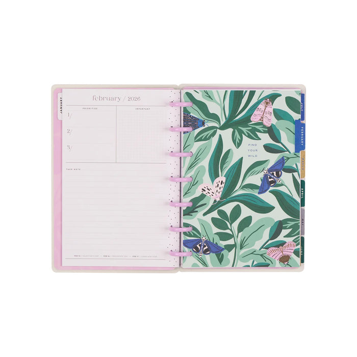 Me & My Big Ideas Happy Planner - Butterfly Botanics Mini 12 Month Planner Jan 26 - Dec 26