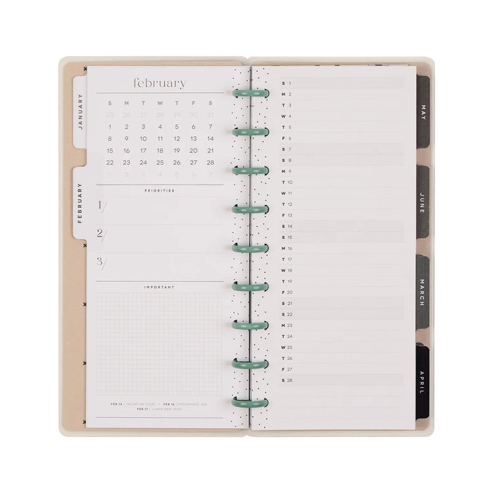 Me & My Big Ideas Happy Planner - Heritage Charm 12 Month Skinny Planner Jan 26 - Dec 26