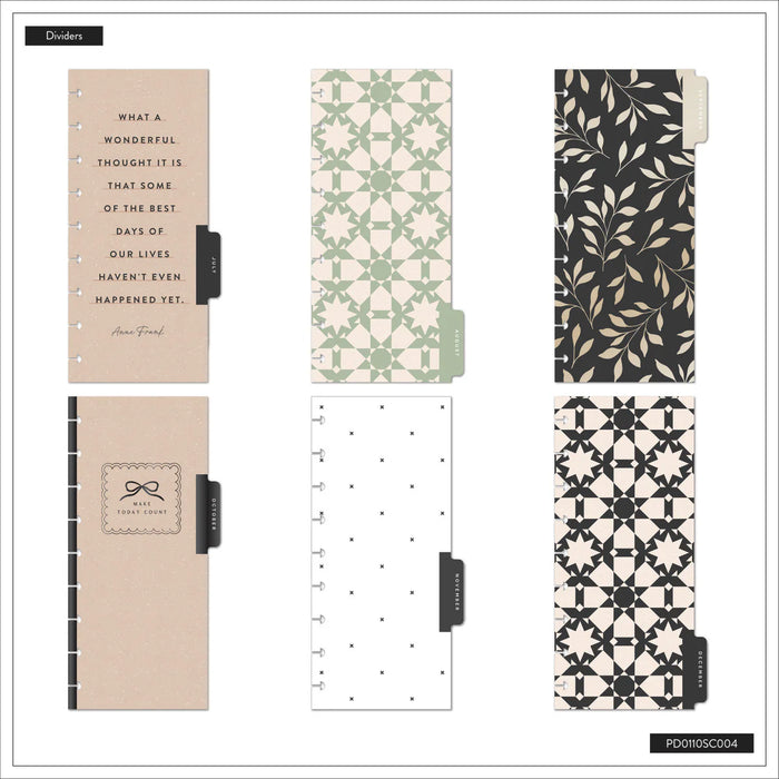 Me & My Big Ideas Happy Planner - Heritage Charm 12 Month Skinny Planner Jan 26 - Dec 26