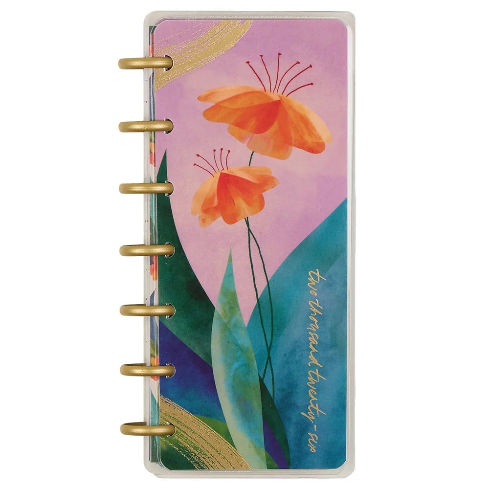 Me & My Big Ideas Happy Planner - Floral Energy Skinny Mini 12 Month Planner Jan 26 - Dec 26