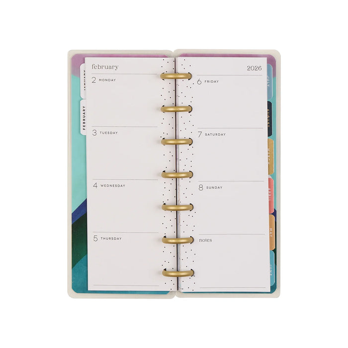 Me & My Big Ideas Happy Planner - Floral Energy Skinny Mini 12 Month Planner Jan 26 - Dec 26