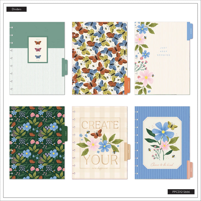 Me & My Big Ideas Happy Planner - Country Charm Fabric Classic Planner 12 Month Jul 26 - Jun 27