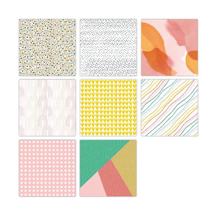Pretty Little Studio Good Vibrations - 8x8 Paper Pack (Single-Sided)
