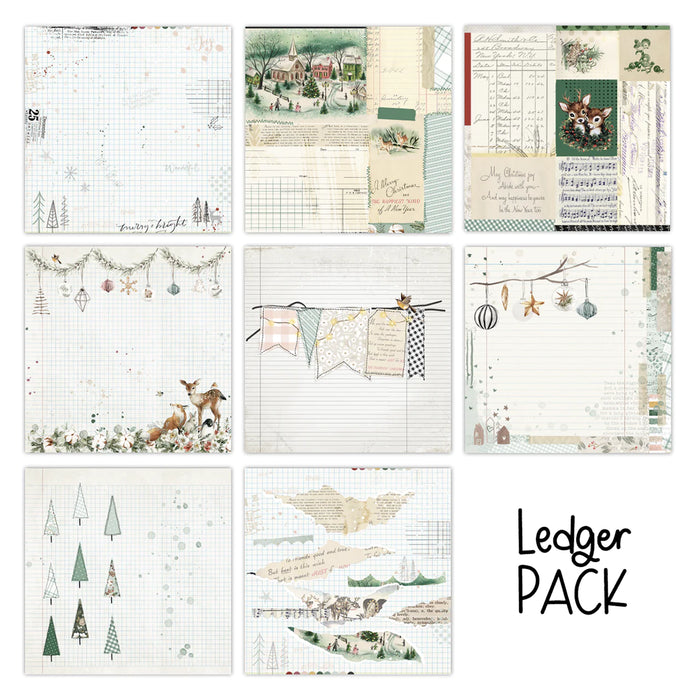 Pretty Little Studio Comfort & Joy - 6x6 Ledger Paper Pack (Single-Sided)