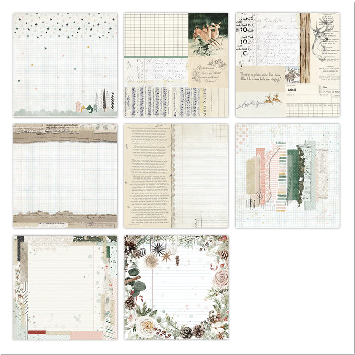Pretty Little Studio Comfort & Joy - 6x6 Ledger Paper Pack (Single-Sided)