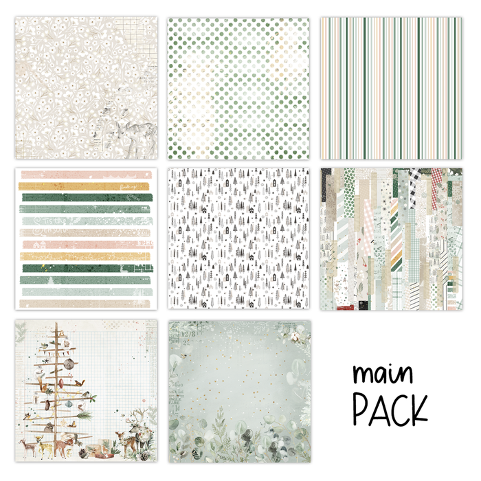 Pretty Little Studio Comfort & Joy - 6x6 Main Paper Pack (Single-Sided)