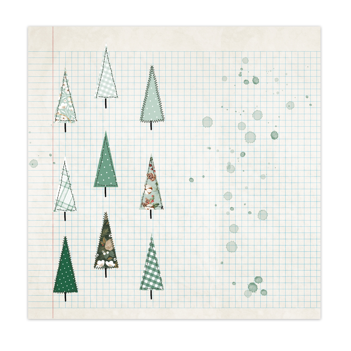 Pretty Little Studio Comfort & Joy - Farm Fresh Trees (Single-Sided)