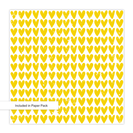 Pretty Little Studio Good Vibrations - Full Hearts (Single-Sided)