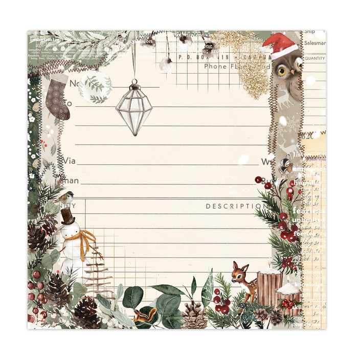 Pretty Little Studio Comfort & Joy - Home At Christmas (Single-Sided)