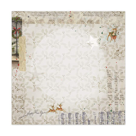 Pretty Little Studio Comfort & Joy - Sleigh Ride (Single-Sided)