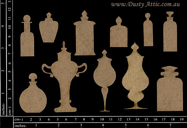 Dusty Attic - Mini Potion Bottles