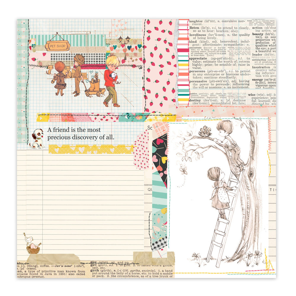 Pretty Little Studio Love Is Kind - Precious Friend (Single-Sided)