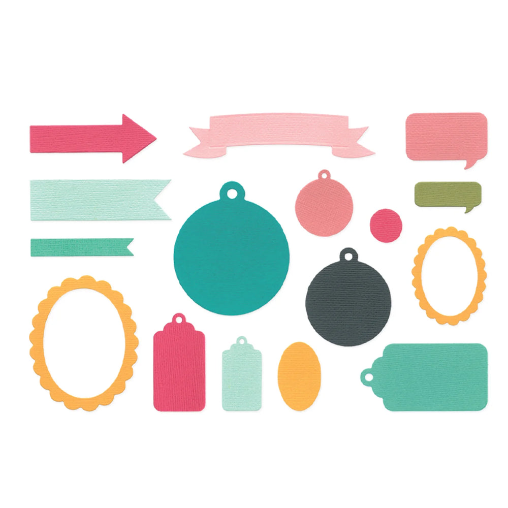 Sizzix Framelits Dies - Banners, Tags & Labels