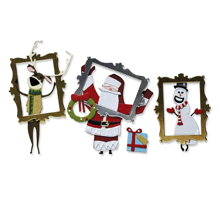 Sizzix Tim Holtz Thinlits Die Set - Vault Papercut Christmas