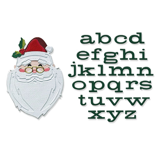 Sizzix Tim Holtz Thinlits Die Set - Vault Letter to Santa