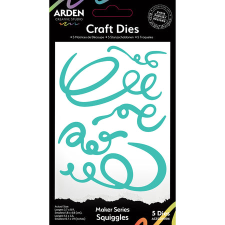 Arden Creative Studio Vintage Makers - Squiggles Craft Die