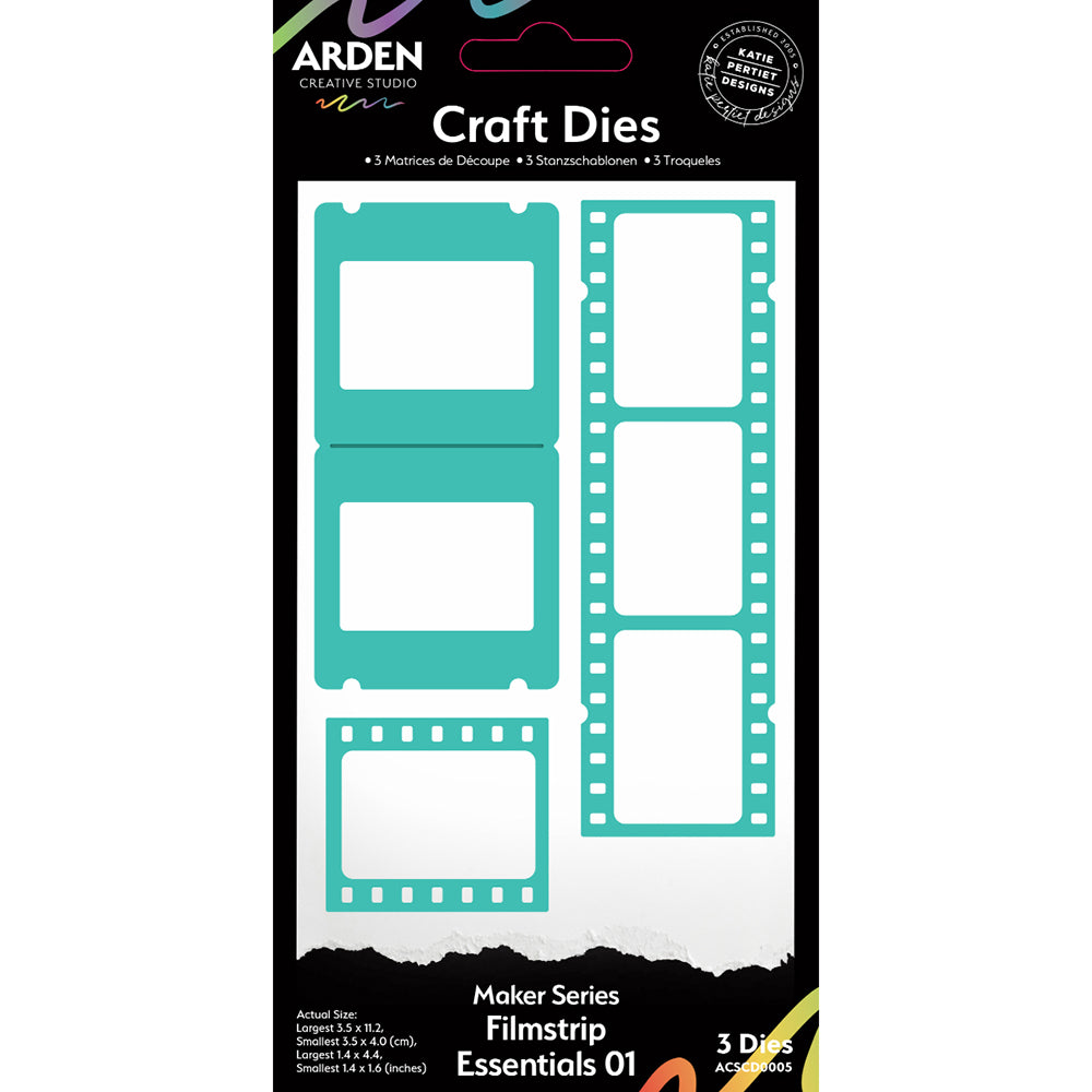 Arden Creative Studio Vintage Makers - Filmstrip Essentials 01 Craft Die