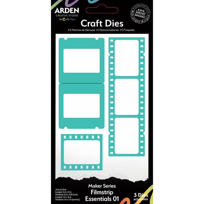 Arden Creative Studio Vintage Makers - Filmstrip Essentials 01 Craft Die