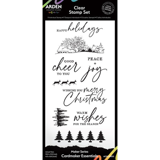 Arden Creative Studio Christmas Cheer - Cardmaker Essentials Stamp Set