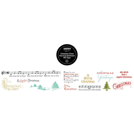 Arden Creative Studio Christmas Cheer - Sentiment PET Kiss Cut Tape