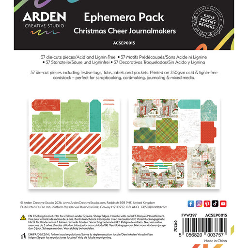 Arden Creative Studio Christmas Cheer - Ephemera Journal Makers