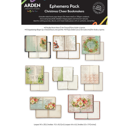 Arden Creative Studio Christmas Cheer - Ephemera Book Makers